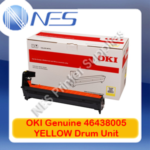 OKI Genuine 46438005 YELLOW Imaging Drum Unit for C833/C833n/C833dn (30K)